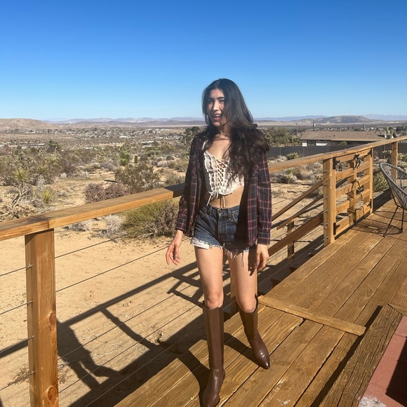 COLE HAAN KNEE-HIGH BOOTS (7.5) - Picture 6 of 6